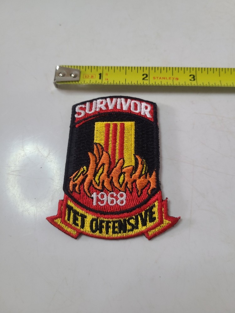 Vietnam – 1968 Tet Offensive – Survivor Embroidered Patch