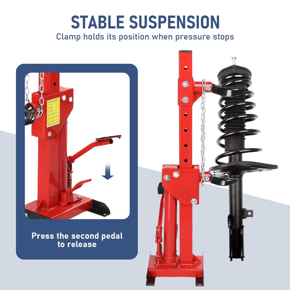 3 Ton Coil Spring Compressor Auto Strut Hydraulic Compressor Removing Tool