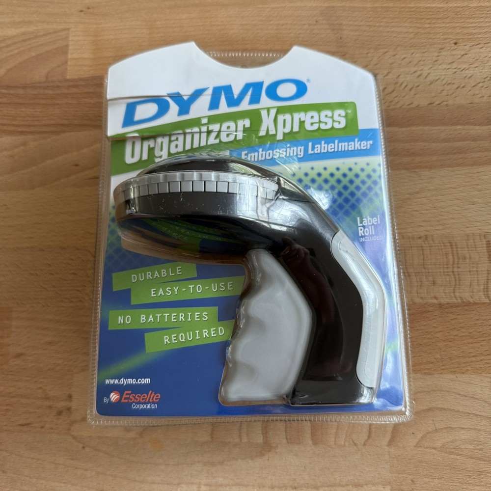 Dymo Organizer Xpress Handheld Embossing Labelmaker 12965 New Sealed