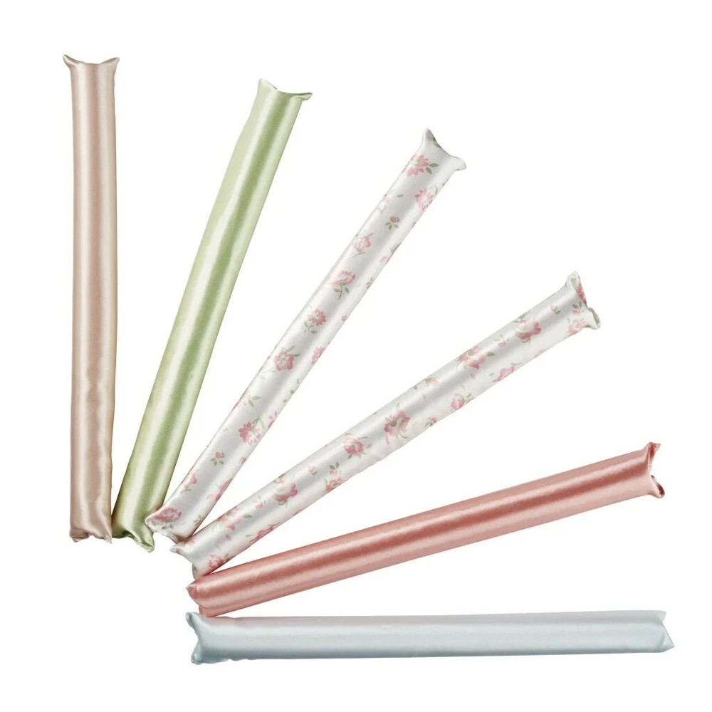 Tayshia by Conair Satin Rollers, Extra Long, Multicolor, 6 Count