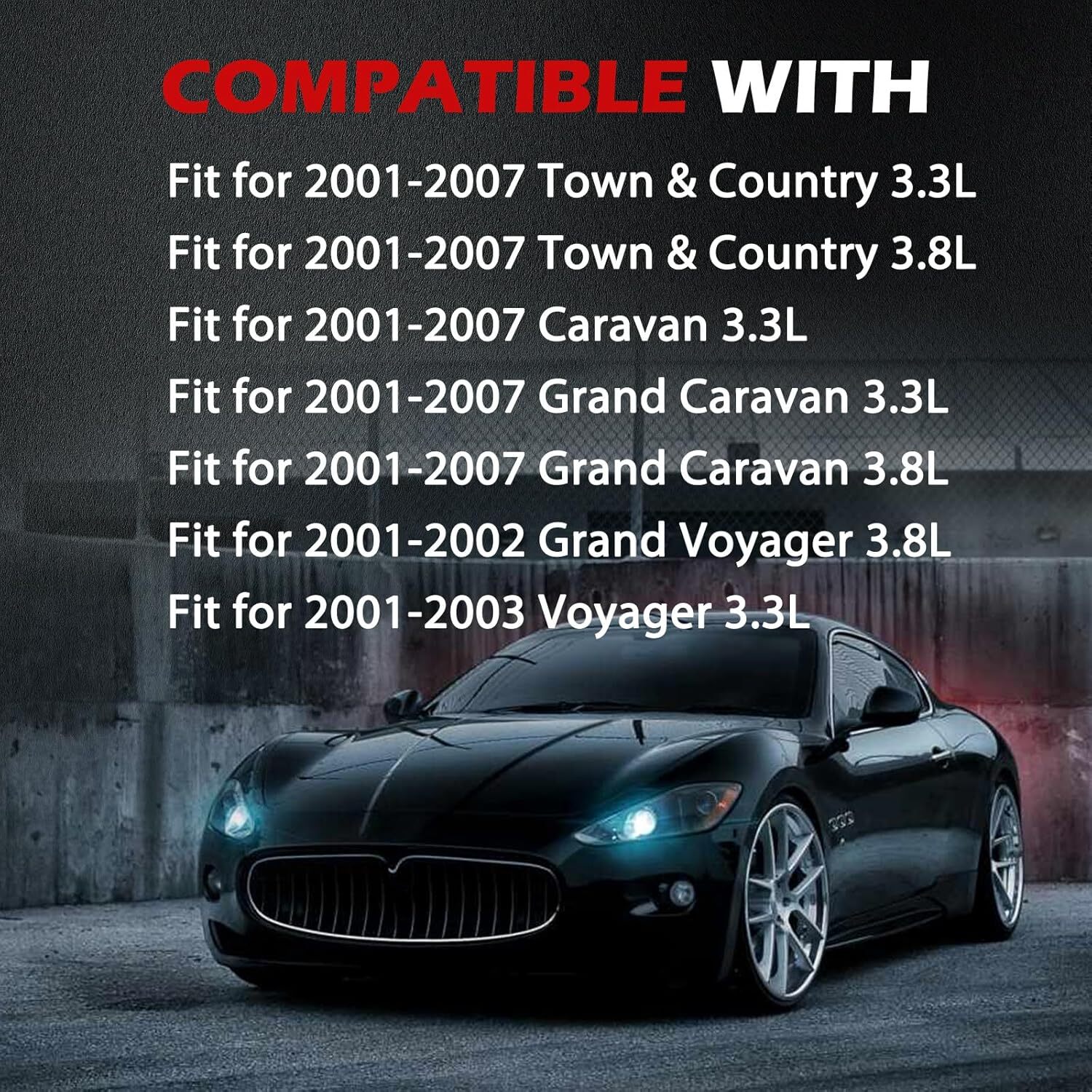 21-5223 Power Steering Pump For 2001-2007 Grand Caravan Town & Country 3.3L 3.8L