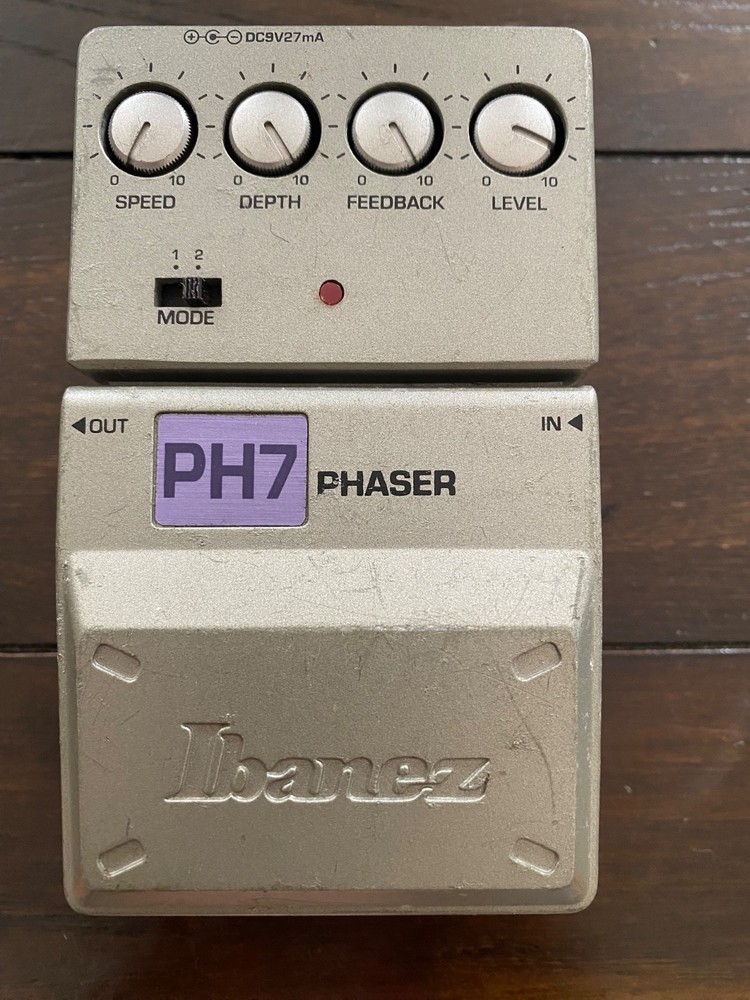 Ibanez PH7 Phaser Guitar Effect Pedal WORKING CONDITION