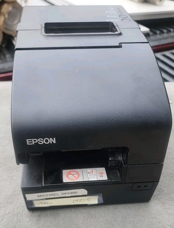 EPSON TM-H2000 MONOCHROME DUAL FUNCTION THERMAL RECEIPT PRINTER M255A