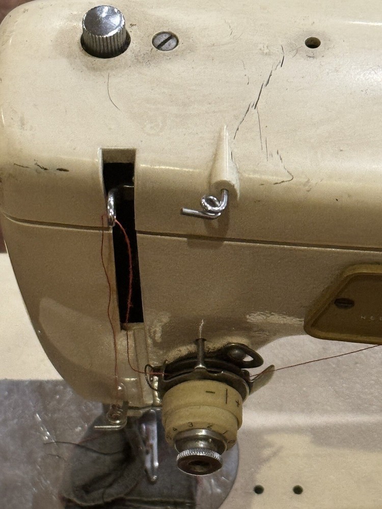 Vintage Singer Sewing Machine Model 237 BZB Zigzag Stitch