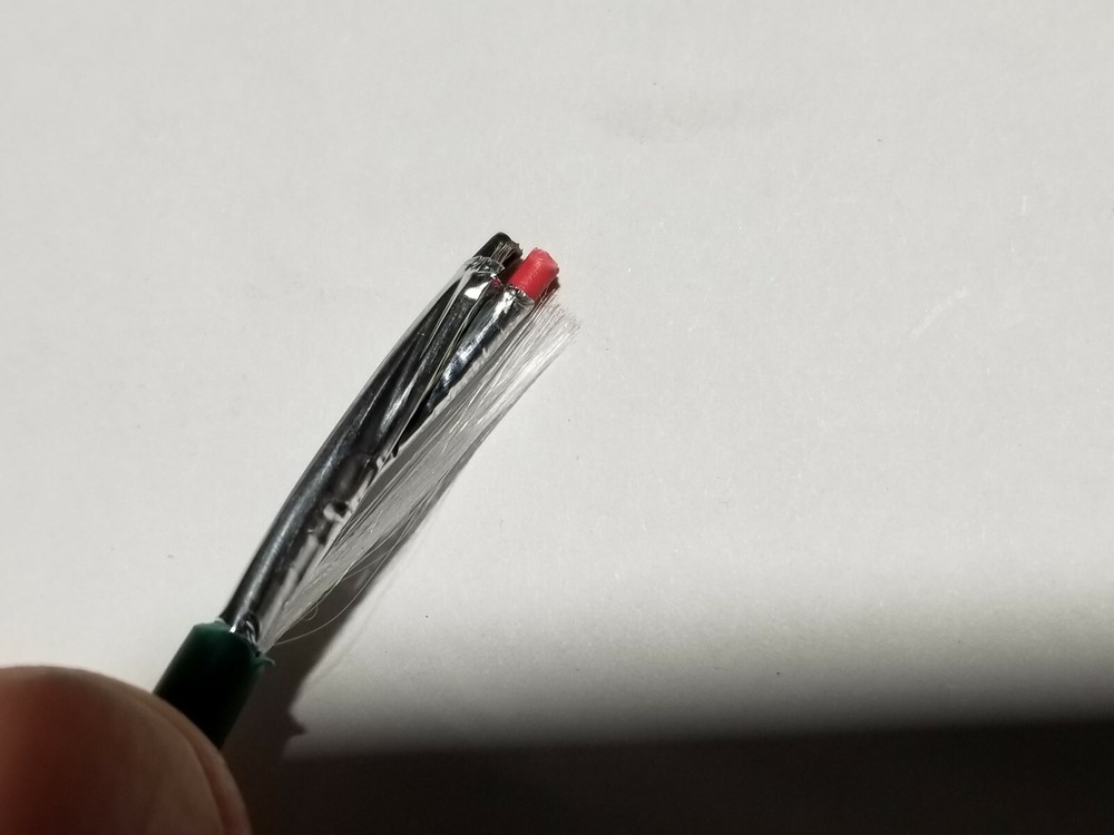 Lake Cable P162FS 16/2C Solid Shielded Plenum Fire Alarm Wire FPLP Green /100ft