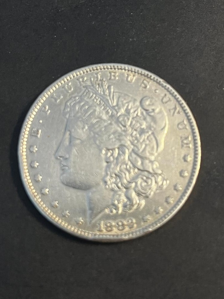 1882-P Morgan Silver Dollar 90% silver circulated