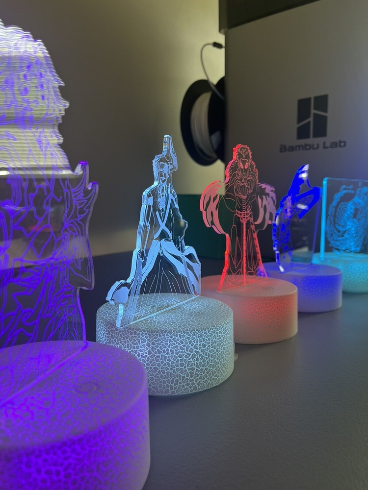 Demon Slayer LED Light Stand Night Light