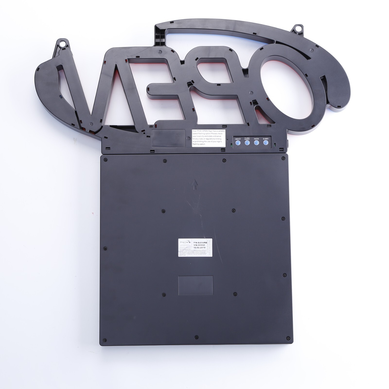 Super Bright SMT LED Open Sign with business hours (flexible minute adjustment)