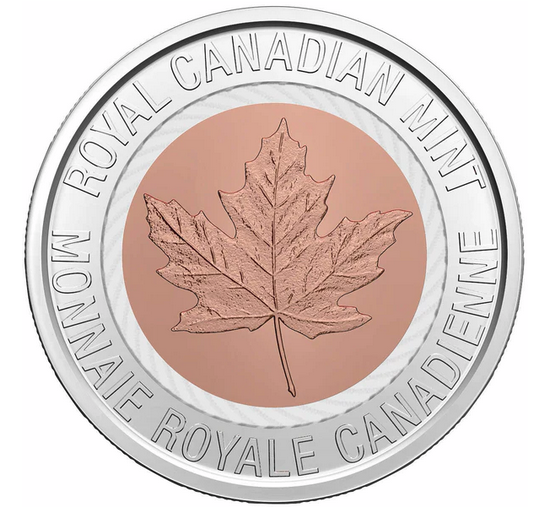 2021 Canada Test Token Toonie #1 ~Multi Component Composite Circul coin (MC4)