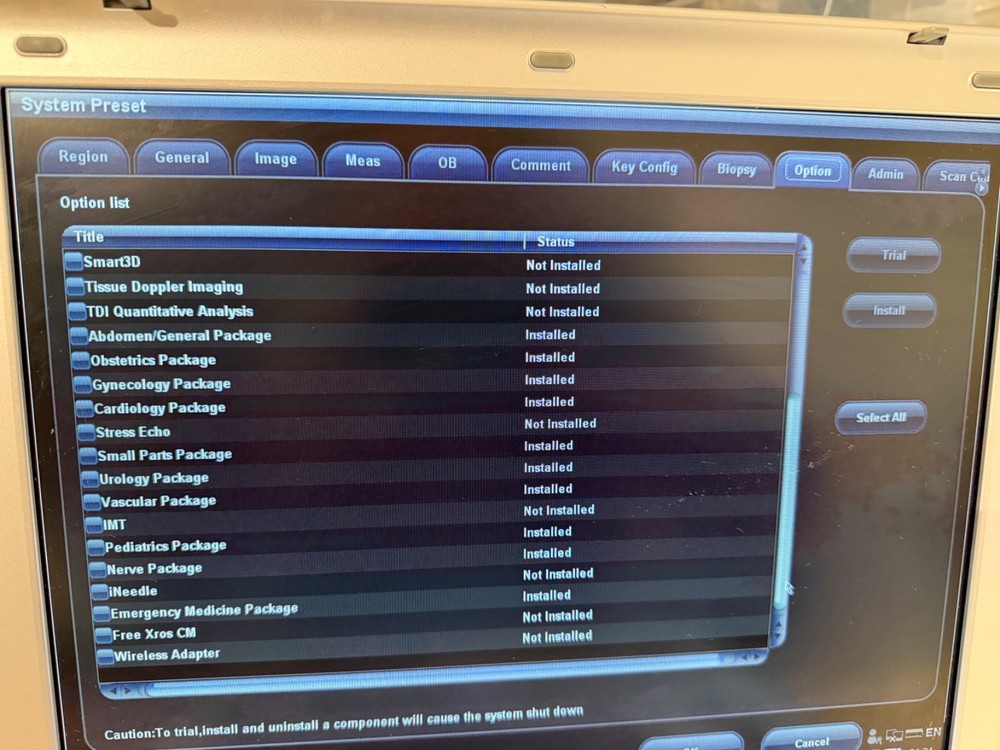 Mindray M7 2016 Advanced Cardiac Ultrasound Machine