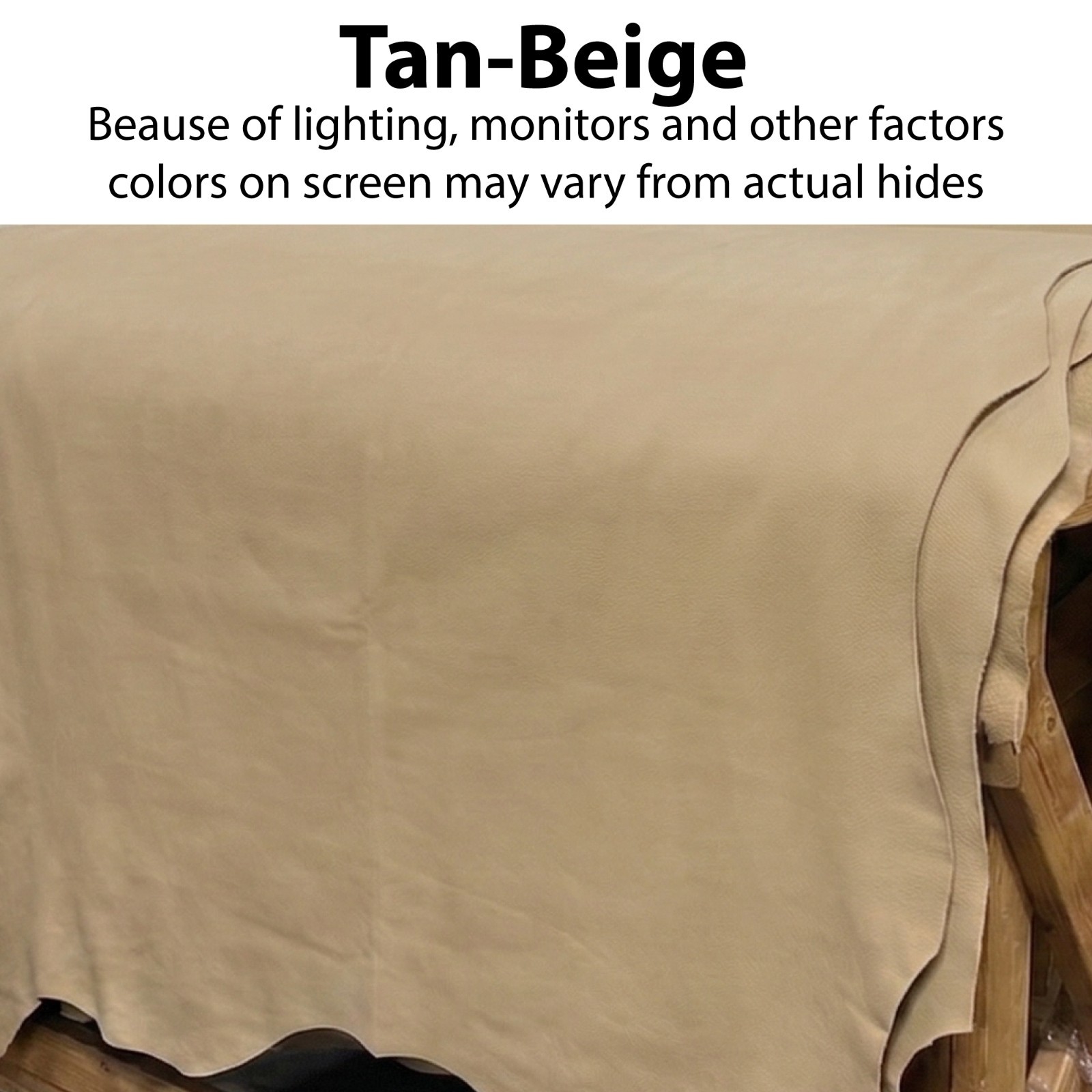 Premium Automotive Grade Leather Hide - Top Grain Cowhide Upholstery & Interior