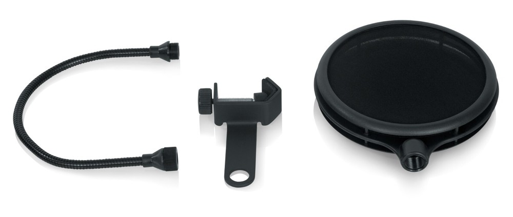 Gator Frameworks Split Level, Double Layered Pop Filter with Attachment Clamp