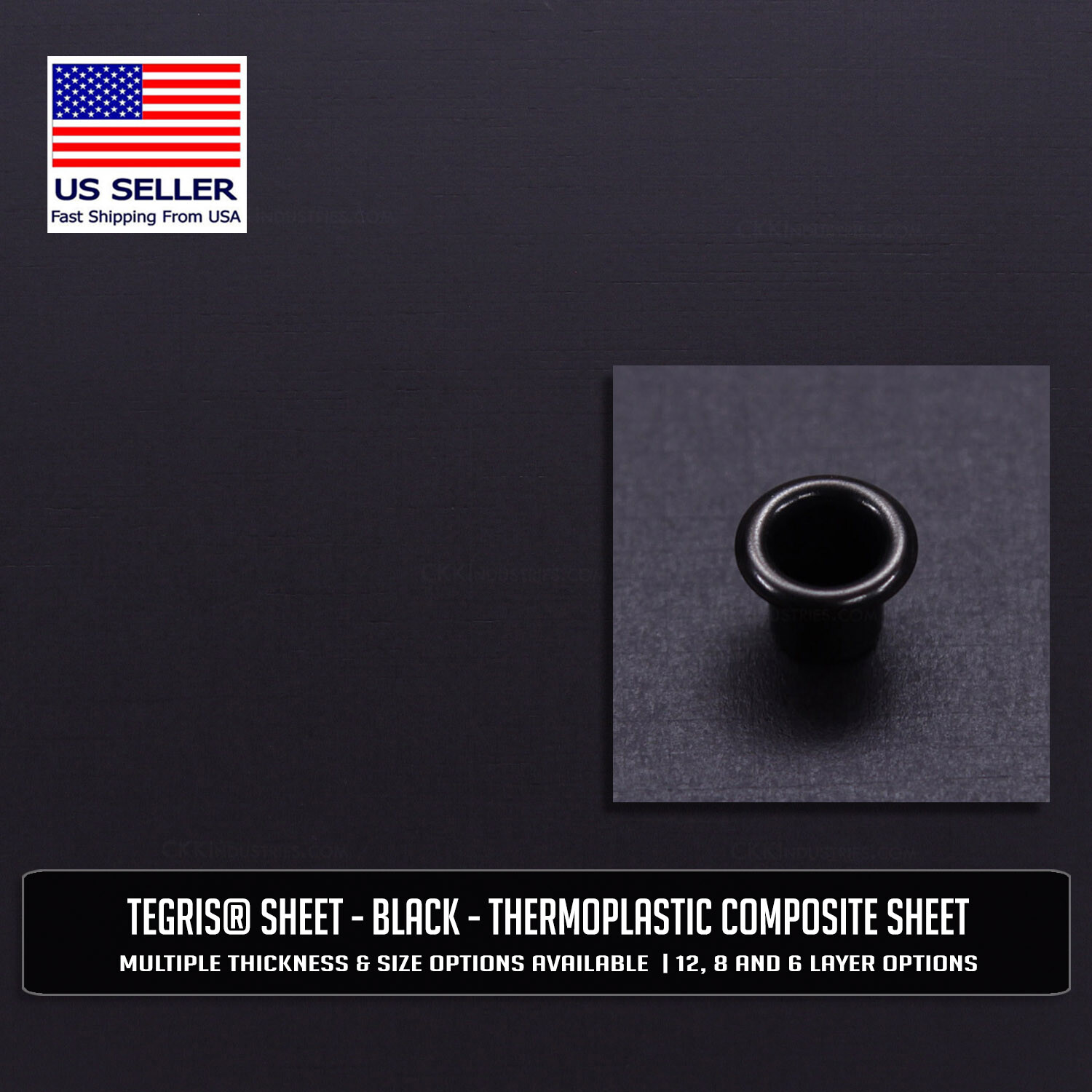 Tegris® Sheet - Multiple Colors - Thermoplastic Composite Sheet