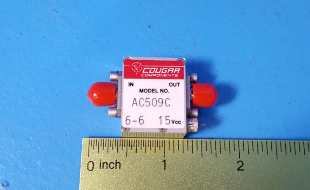 RF Amplifier, AC509C, COUGAR, 15VCC, 6-6