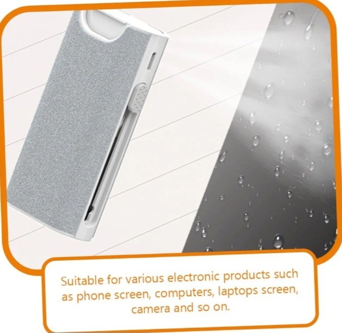 Electronic Cleaning With Brush Multi-function Keyboard Phone And Earphone For...