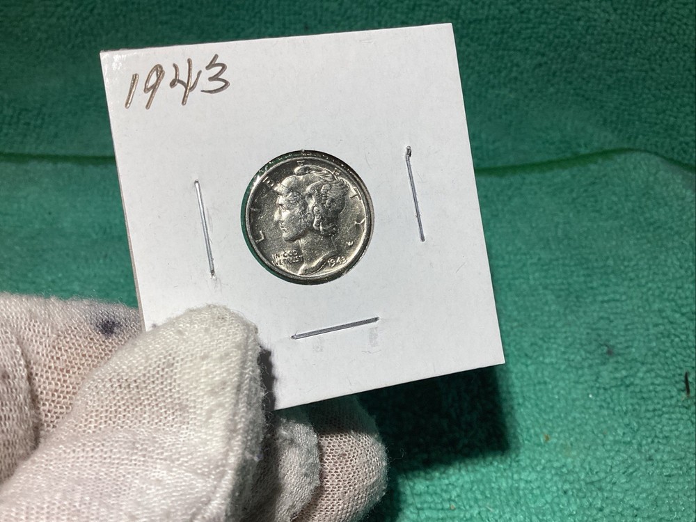 1943 MERCURY HEAD DIME UNCIRCULATED 🦅