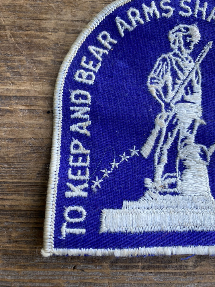 2ND AMENDMENT "TO KEEP AND BEAR ARMS SHALL NOT BE INFRINGED" Patch Hook and Loop