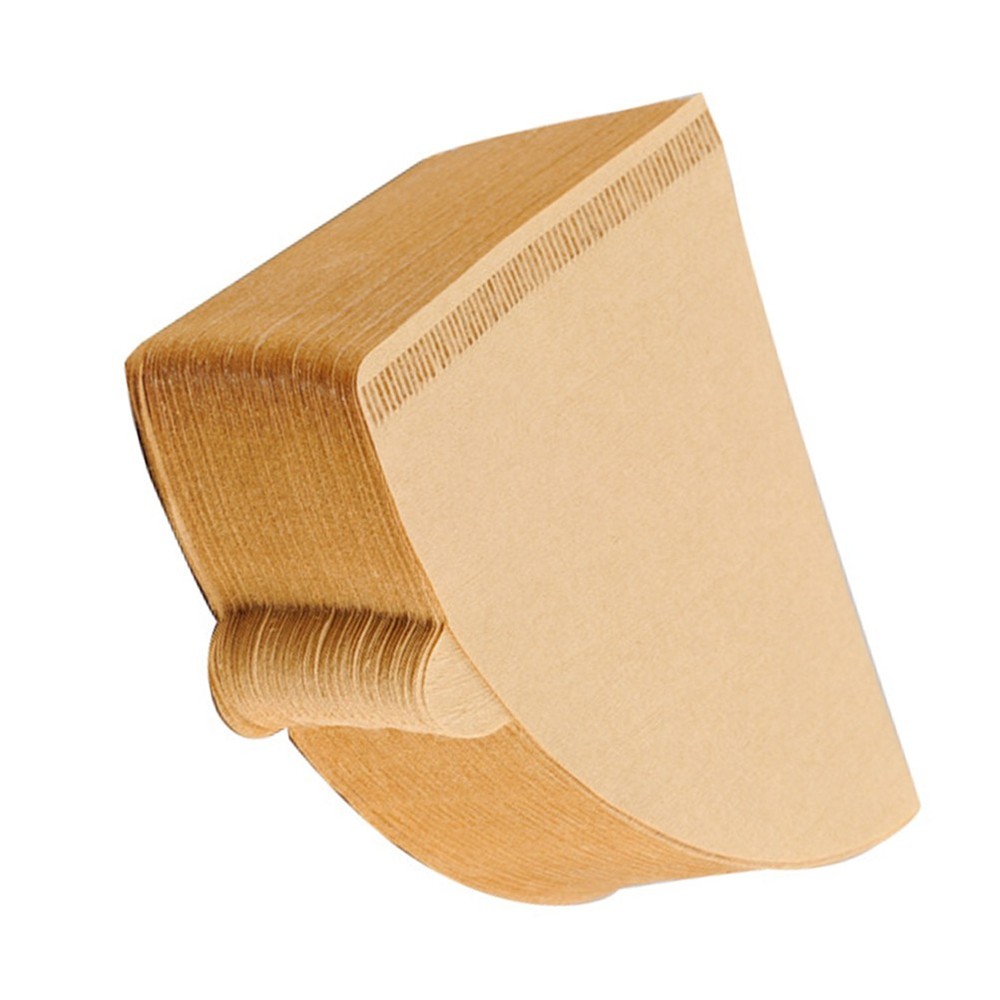 100 Pcs Coffee Machine Filter Papers Unbleached Filters Machines