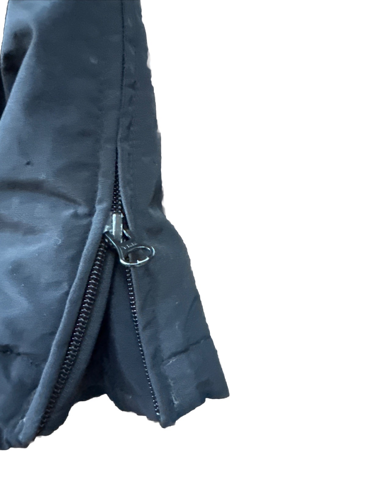 Lands End Snow Board pants Girls 12 black Fleece water proof lined Snow ski