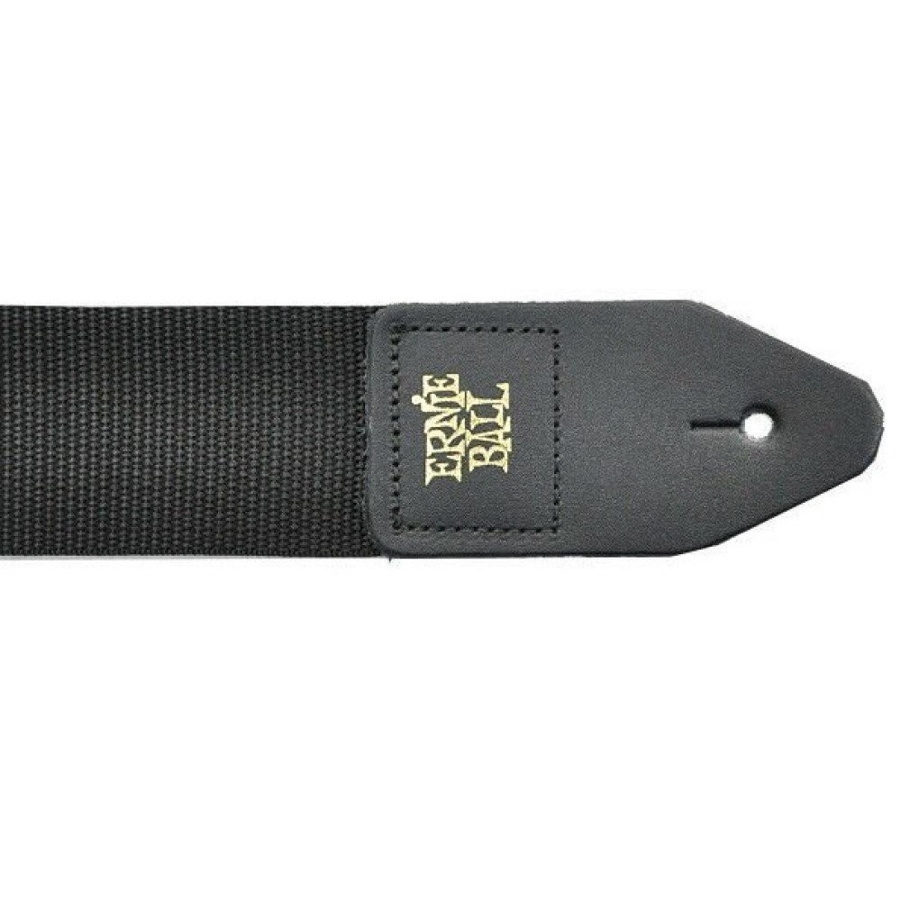 Ernie Ball Guitar Strap Polypro Black Nylon Wide Value 3 Pack Bundle