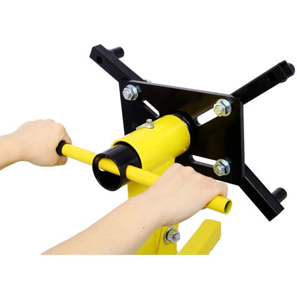 Folding Engine Stand 2000 LBS Capacity Motor Hoist 360 Deg Adj Mounting