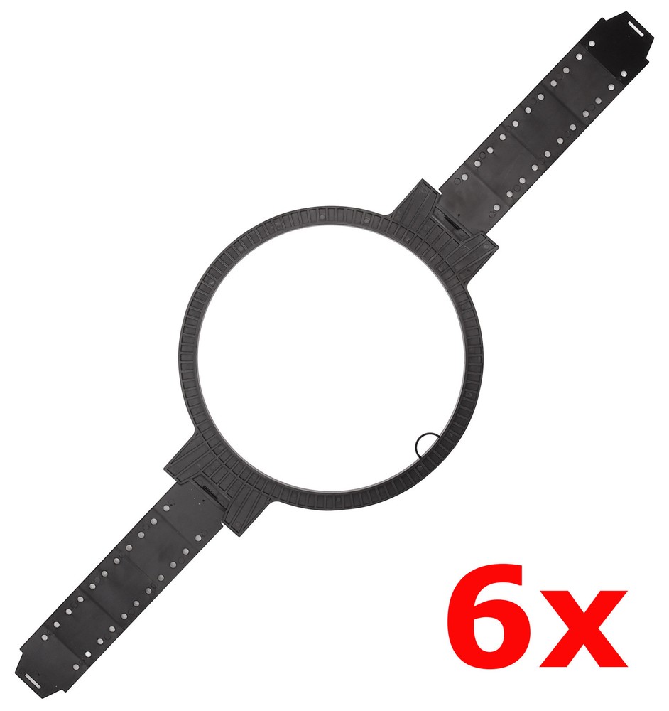 6 Pack - Pre-Construction Rough-In Bracket Kit for 6.5" In-Ceiling Speaker