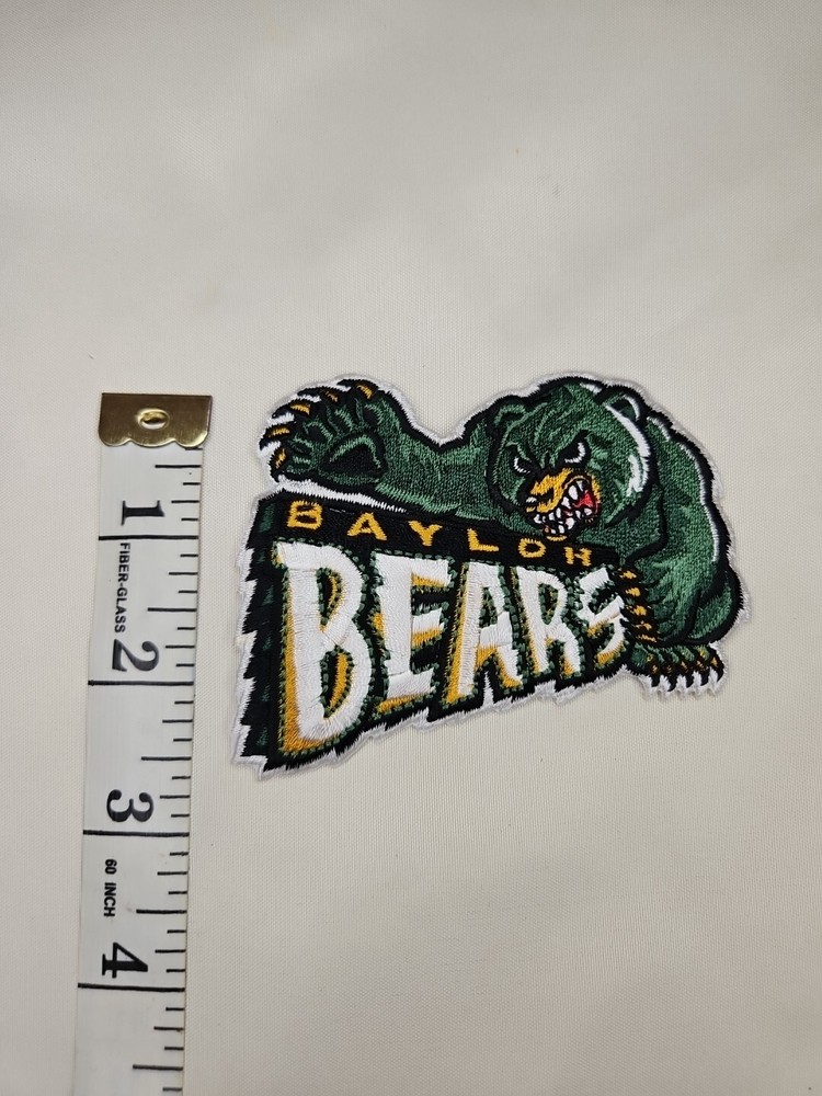Baylor Bears Iron On Embroidered Patch