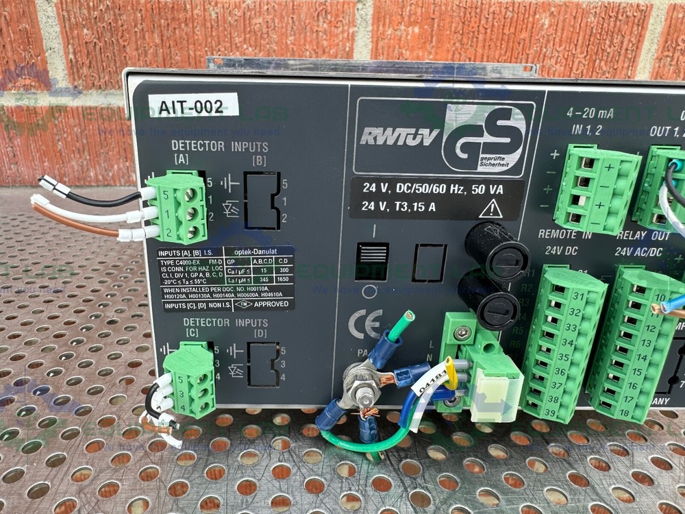 Optek Control 4000 C4221-EX FM-D Photometric Analyzer Converter