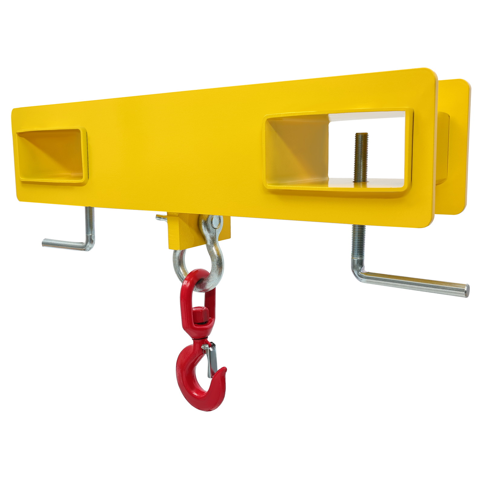 Forklift Lifting Hook Attachment Mobile Forklift Crane with Swivel Hook 4800lbs