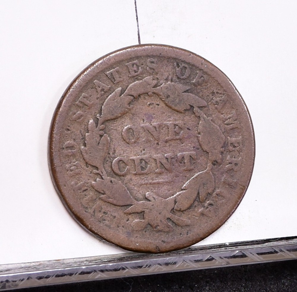 1838 Large Cent - AG (#57167-L)