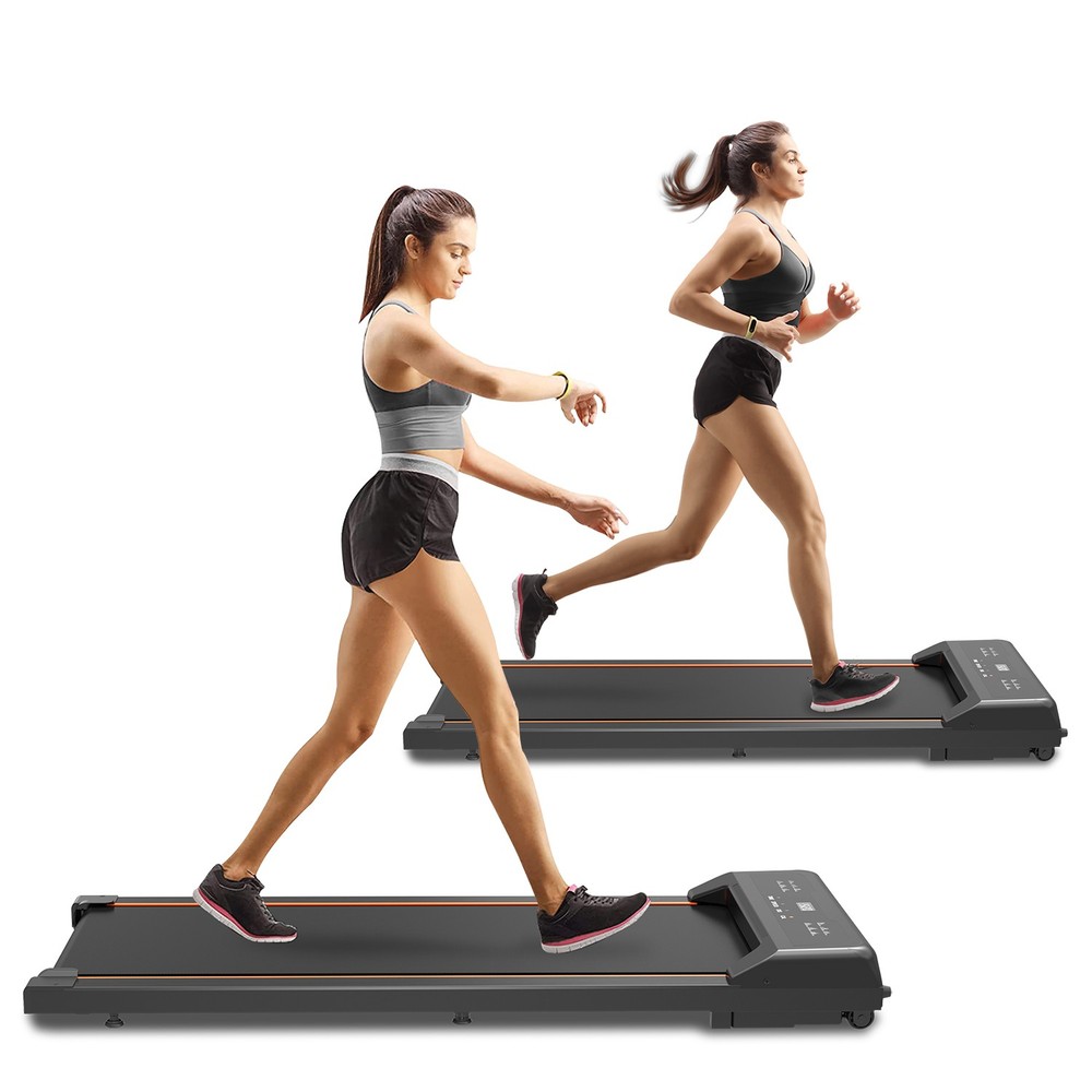 Walking Pad Under Desk Treadmill LED Display Remote Control Portable Treadmill