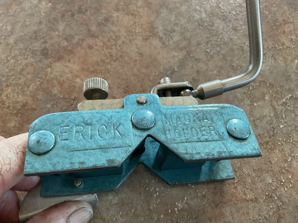 Magnetic Base Dial Test Indicator Holder With Rod Used