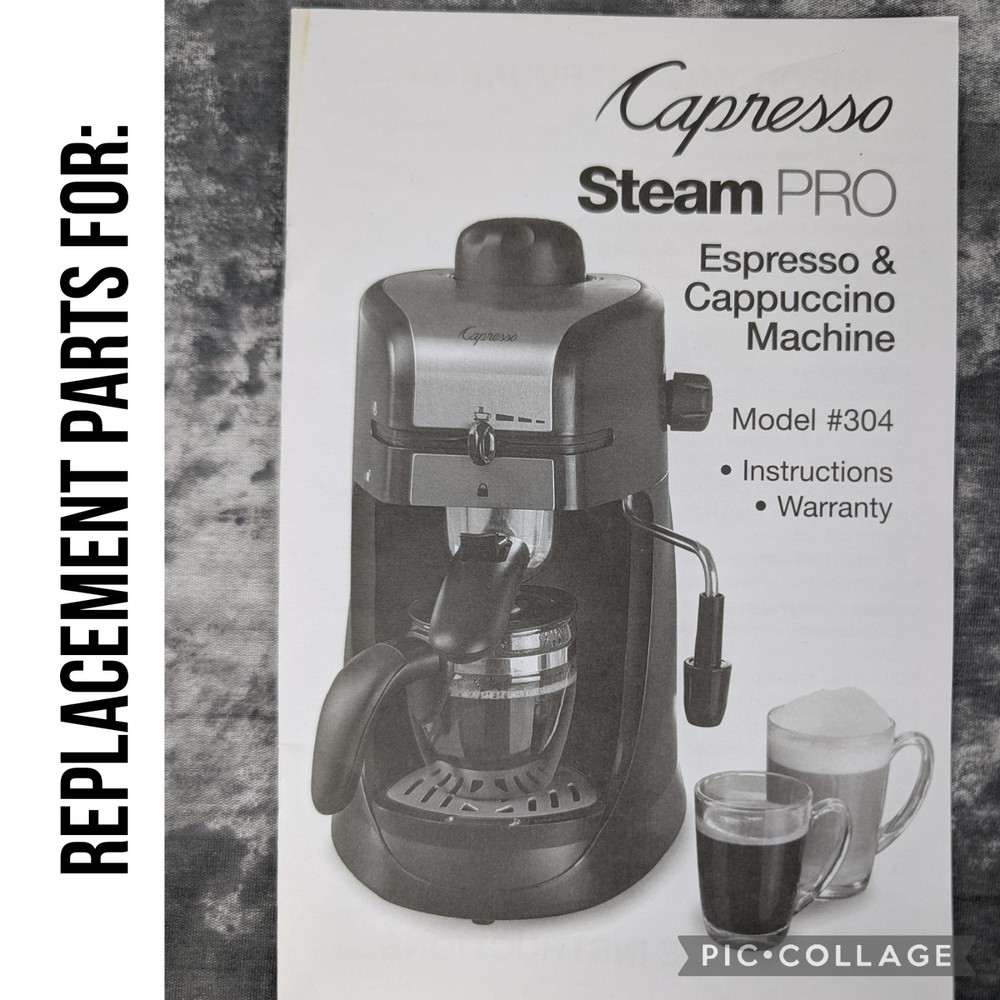 3 Replacement Capresso Espresso Machine Model 304 Rubber Feet