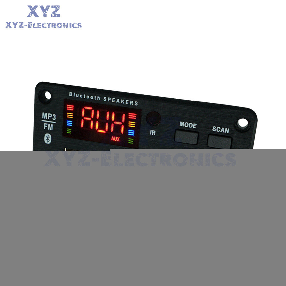 DC7-18V Bluetooth Car Audio MP3 Decoder Board Audio Module 2 * 25W FM Radio