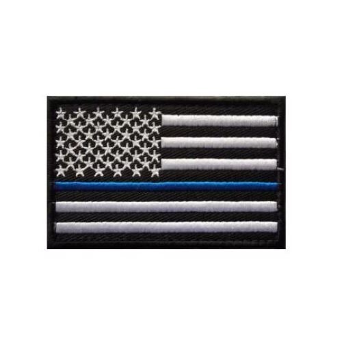 USA American Flag Patches 3"X2" Hook and Loop Military Tactical American Owned