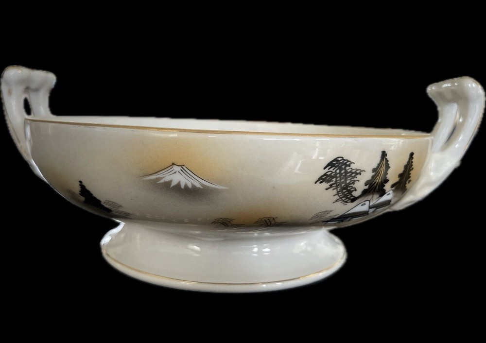 Vintage Kutani Serving Bowl
