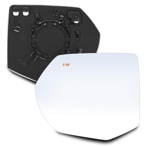 Driver Left Side Mirror Glass - Compatible with Chevy, GMC, Driver Side