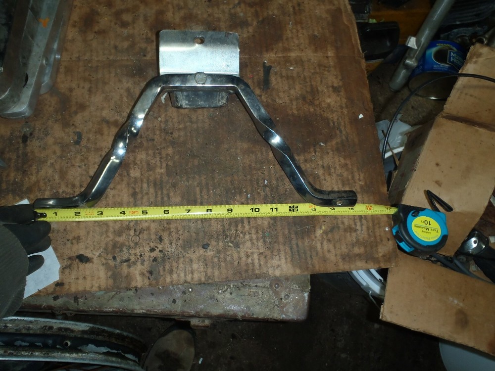 Custom motorcycle center stand