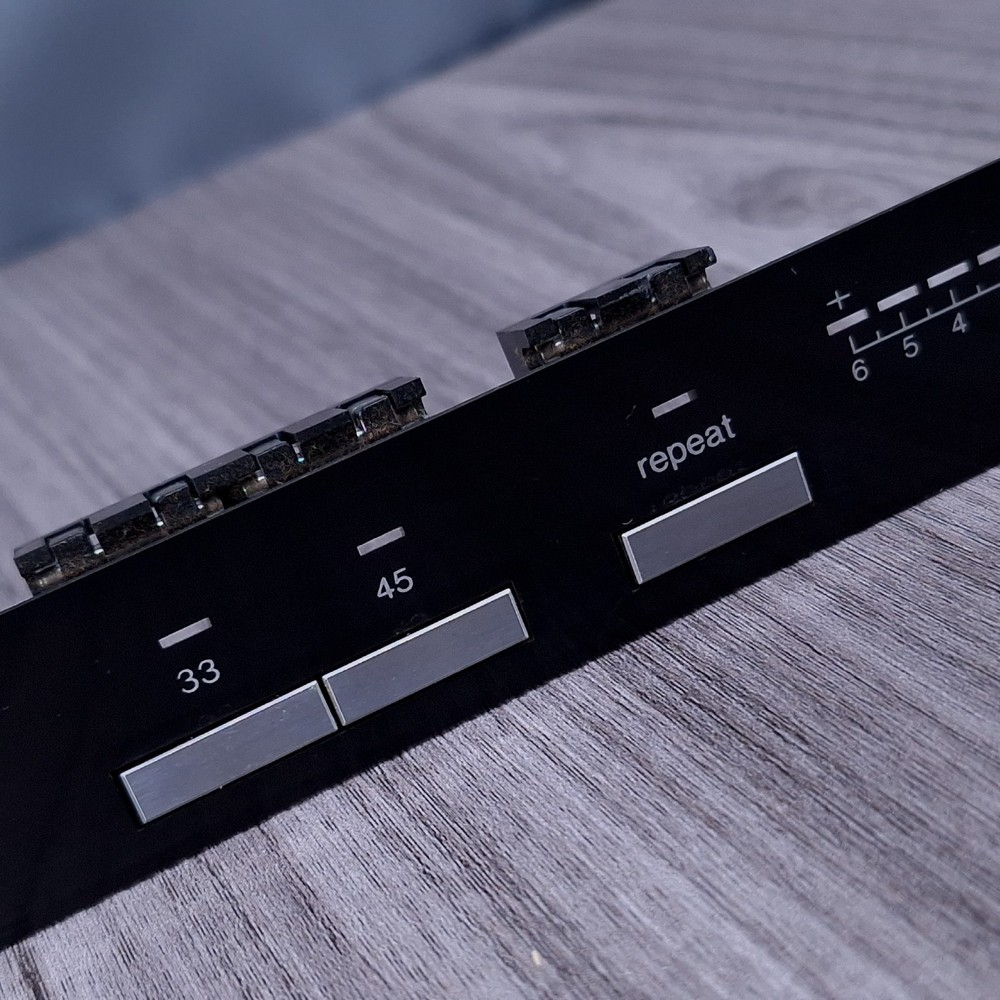 Technics SL-1600 MK2 Turntable OEM Front Button Control Panel