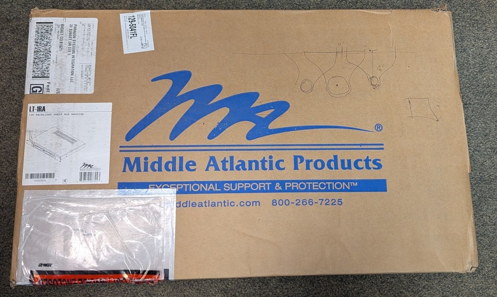 Middle Atlantic LT-1RA 1RU rackmount light
