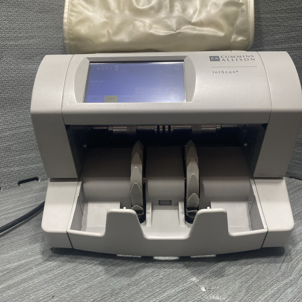 Cummins Allison JetScan 4068 ES Bill Counter Working