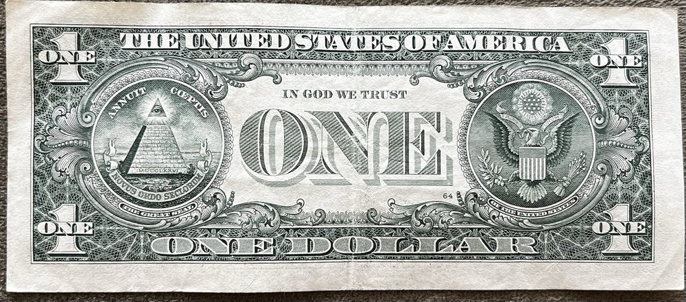 **BINARY REPEATER** $1 SERIES 2017 - L 11331133 E - FANCY SERIAL NUMBER CURRENCY