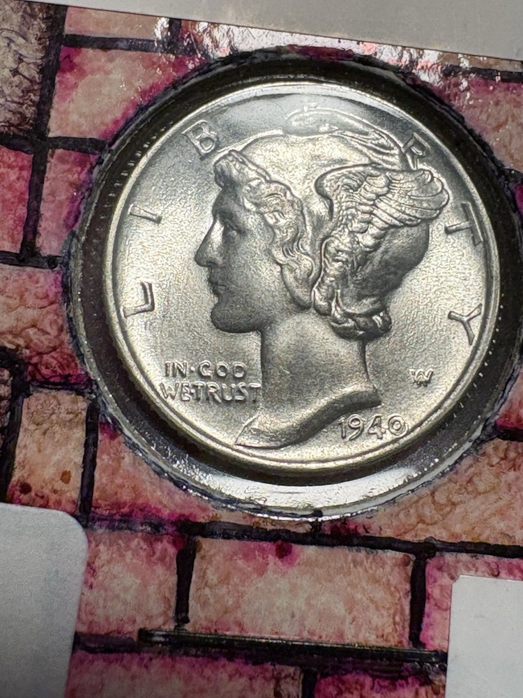 1940 Mercury Dime, Strong Full Split Bands, Superb Gem BU++ FSB