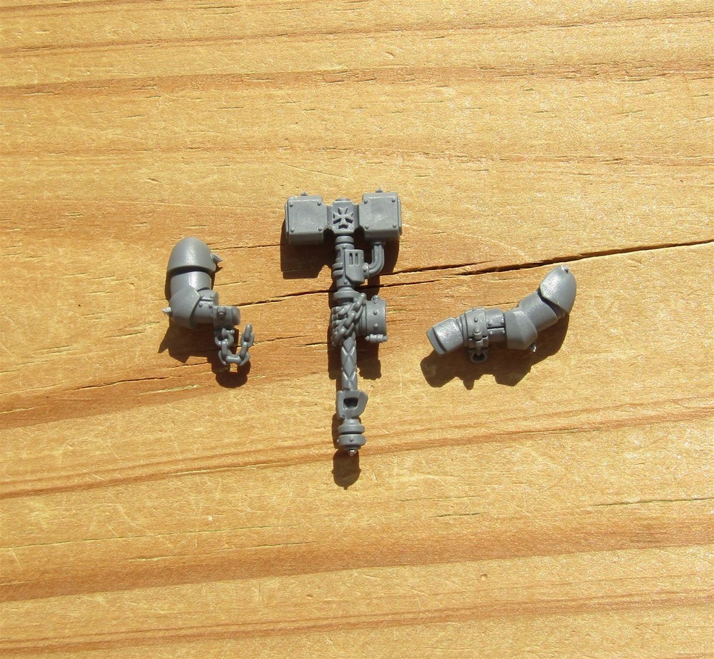 40K Black Templars Primaris Sword Brethren E Thunder Hammer Arms Bits