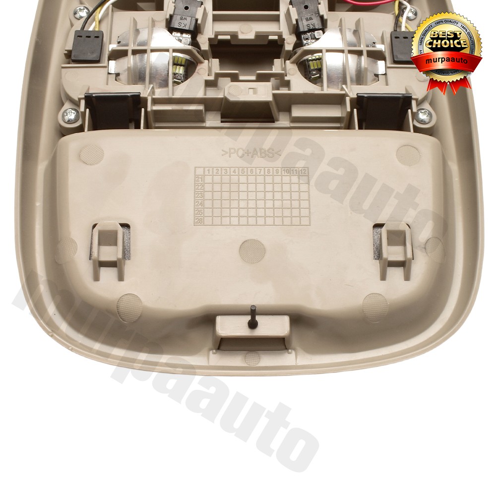 Overhead Console Dome Light Storage 55350657 For 1998-2001 Dodge Ram 1500 2500