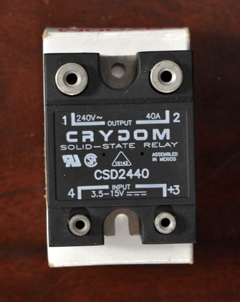 Crydom CSD2440 Solid State Relay 240VAC 40A, 3.5-15VDC