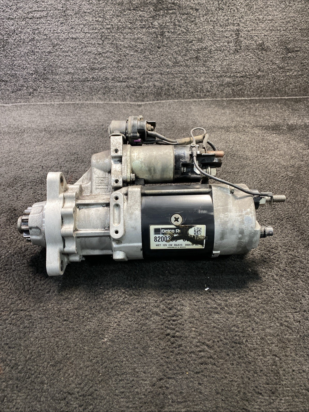 2004 KCB23683 Caterpillar C13 12.5L Delco Remy Engine Starter OEM 8200308 39MT