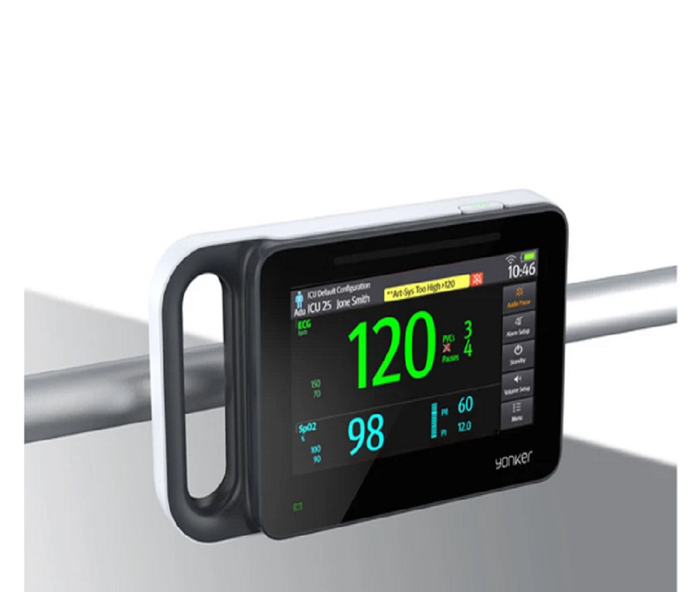 7" Portable Multi-Parameter Patient Monitor, Touch Screen