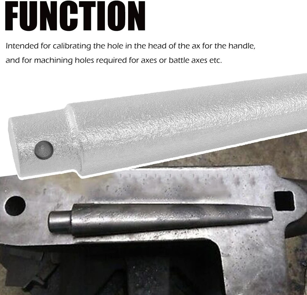 Blacksmith Drift Tool Tomahawk Eye Drift/Mandrel Forged Axe Hammer Eye Drift