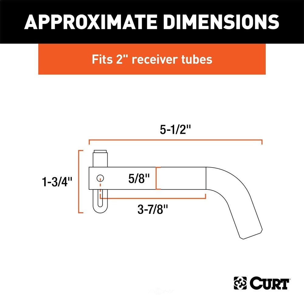 Trailer Hitch Pin Curt Manufacturing 23582